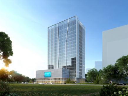 DCBOX小金库官网大厦，主体结顶！